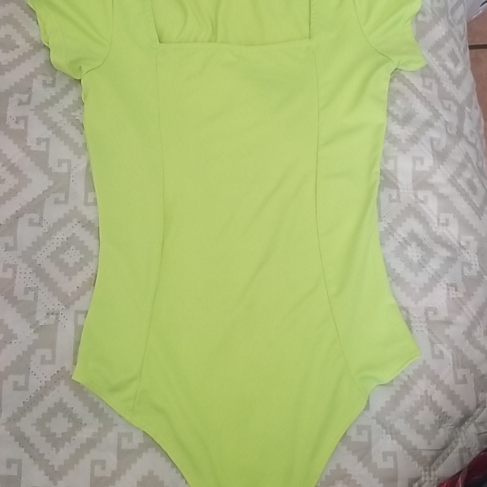 Neon bodysuit